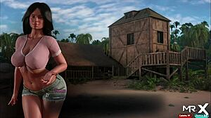 Mature Milf Pleasures Herself On Beach