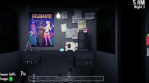 Five Nights At Fuzzboobs Hentai Game Pornplay Ep 6 Horny Animatronics Drain Cock