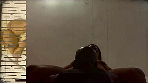 Latina booty queen of Colombia licked at dinner time