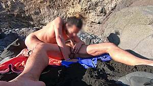 follando en la playa de gomera