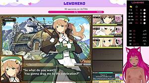 lewdneko intensely plays evenicle