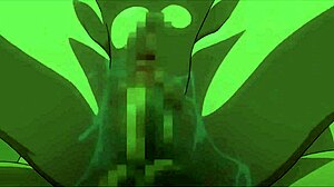 I watched the virgin couple have passionate sex after their wedding in this hentai, with cum filling the milf's pussy and cock throbbing