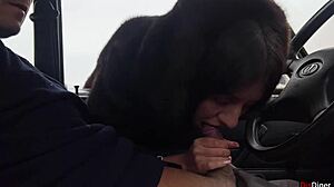 i got a wild handjob from a stranger through my car window in public parking