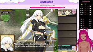 lewdneko intensely plays evenicle