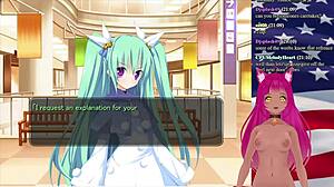 lewdneko plays my girlfriend is the president part 4 with big tits