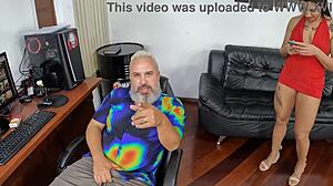 thais santos gets naked for a gay blowjob photoshoot