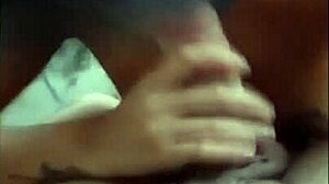 Brazilian Milf Lady Worships Big Cock in Blowjob, Monster Cock Jerking Off!