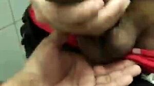 Blonde babe cherry kiss squirts and gets facial outside