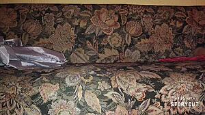 amateur rides big cock on sofa with comments