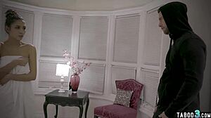 solo brunette georgia jones masturbates in 4k