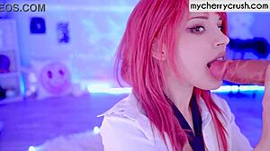 Makima From Chainsaw Man Butt Plug Anal Tease Intense Orgasm