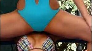 Stepdaughter April Olsen got dickcoin from her stepdad