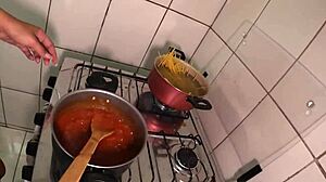 thais santos gets naked for a gay blowjob photoshoot