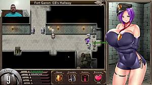 Karryn's prison adventure continues with big tits kissing and monster cock action in this hardcore anime hentai game