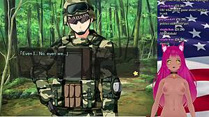 lewdneko plays my girlfriend is the president part 4 with big tits