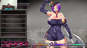 Karryn's prison adventure continues with big tits kissing and monster cock action in this hardcore anime hentai game