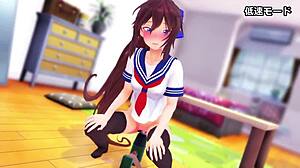 Anime hentai toys used in outdoor sex scenes