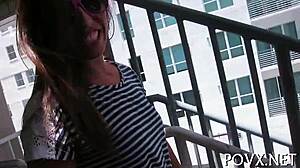 pretty kelsi monroe in a scene