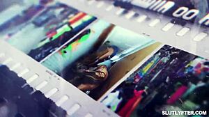 hey, fae love is sucking those big cocks on her knees