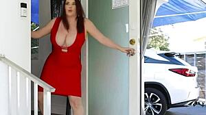 kinky couple fucks babysitter bailey and she enjoys it