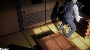 Exploring the Priestess Training in 3D Anime World