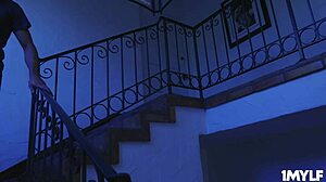 Stud Bangs Hot Mom Candice Dare in Living Room?