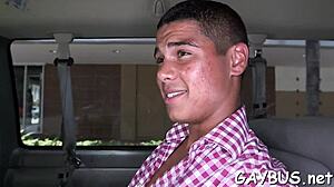 Gay men engage in sexy sexual activities