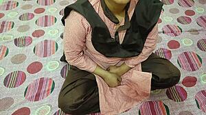 Is This College Girl Fucking Her Step-Brother In Uniform?