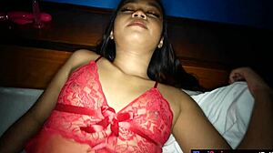 i licked and fucked my cute thai teen girlfriend, she's so young