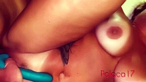 Latina Blonde Gets Fucked Hard and Cum in Mouth