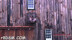 Spicy brunette cutie intensely plays with huge sex toy in hardcore fetish scene