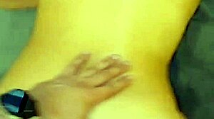 the babysitter bathing in the bathroom