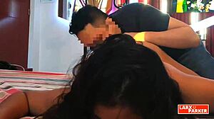 Kimberly's Intense Ass Licking in Room Casting 7. Australian Asian Latina Delights in Fetish Play.