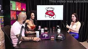 Melissa Leal in sheer red revealing her 32cm surprise