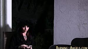 Emo Slut Gets Fingered, Assfucked, and Creampied in High Definition!