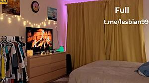 sexy girl masturbates in jeans