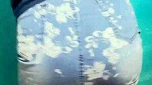 young horny virgin exploring her body