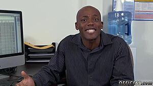 Straight Fat Teen Male Gets Gay Porn In HR Meeting