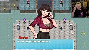 I broke character during roleplay house chores with cumshot and facial