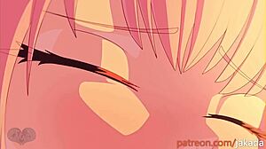 shiina explores ecchi jakada in anime cartoon world