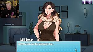 I broke character during roleplay house chores with cumshot and facial