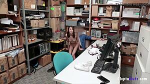 Blonde Teen's Pussy Filled with Stolen Hard Cock