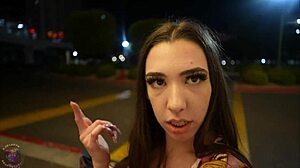 Queen of Hell's Pussy Plastered After Valet's Tip Request