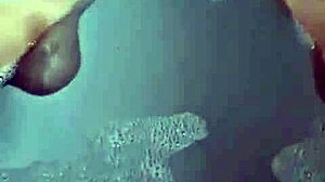 bbw amateur shows big feet and fat pussy in the tub! watch her display everything!