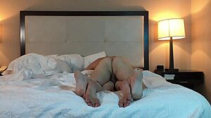 Hot tatted petite 18+ woman gets fucked hard and creampied. Intense pussy pounding leads to cum inside.