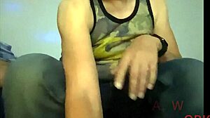 guy swallows several loads in gay deepthroat scene