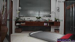 amazing alison rey with monster cock pleases horny guy after massage