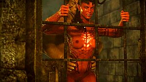 Karlach Fucks Halsin Hard in 3D Scene with Deep Penetration and Orgasms