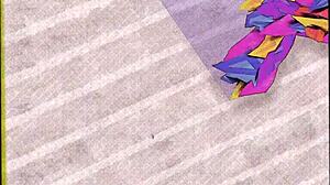 No panties twerking with big tits and ass