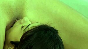 Horny step sisters enjoy natural tits and pussy licking